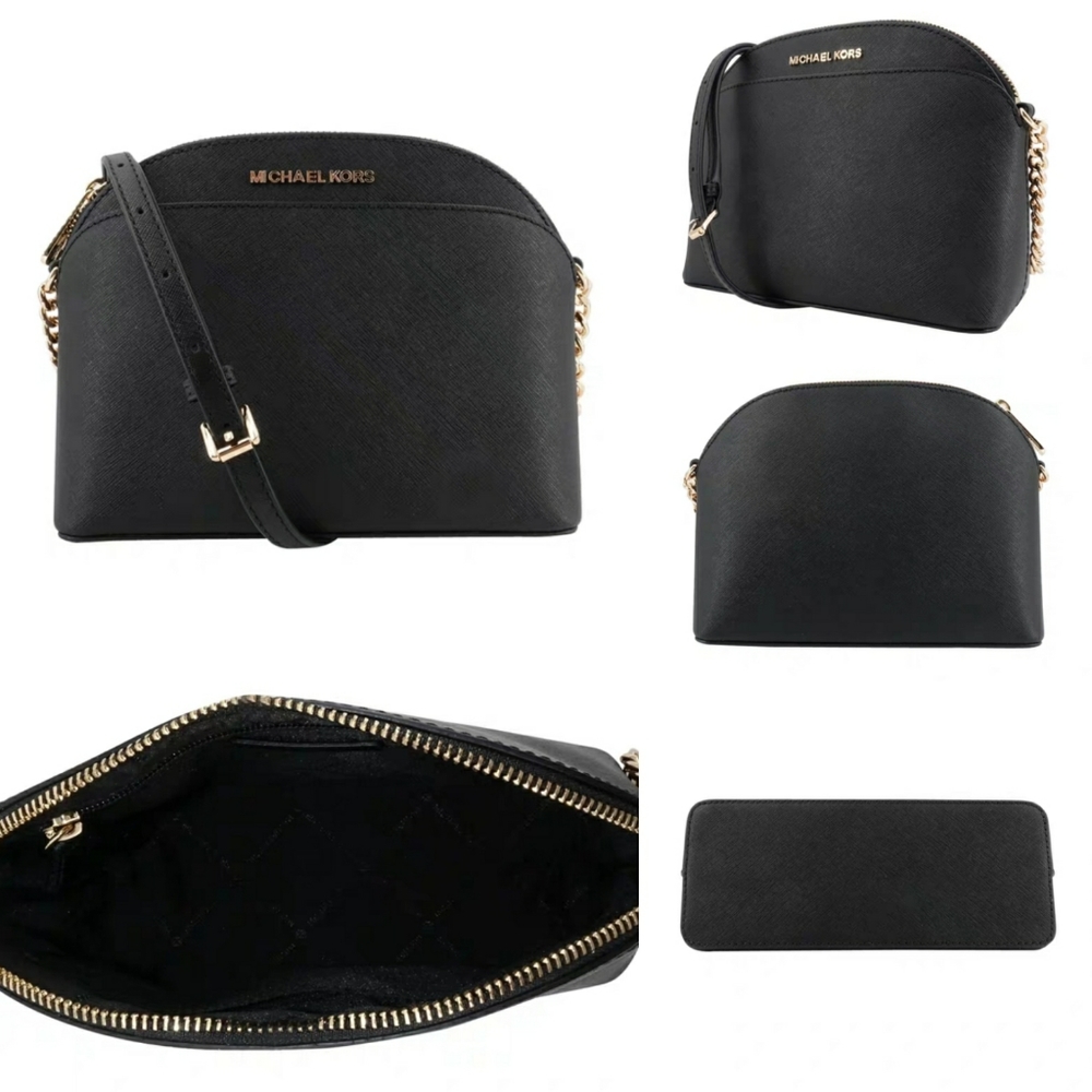 Michael Kors Jet Set Saffiano Leather Emmy Dome